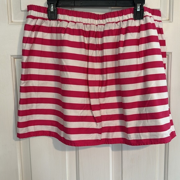 Lilly Pulitzer pink and white Mini Skirt size XL - Picture 5 of 5